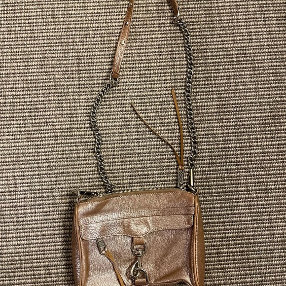 Rebecca Minkoff Metallic Rose Gold M.a.c. Crossbody bag - Picture 2 of 2